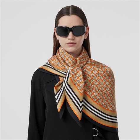 Burberry silk scarf